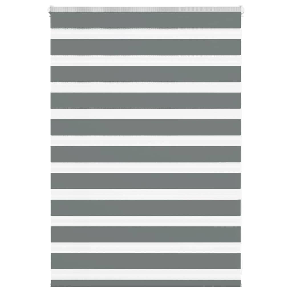 Zebrarollo Dunkelgrau 105x100 cm Stoffbreite 100,9 cm Polyester