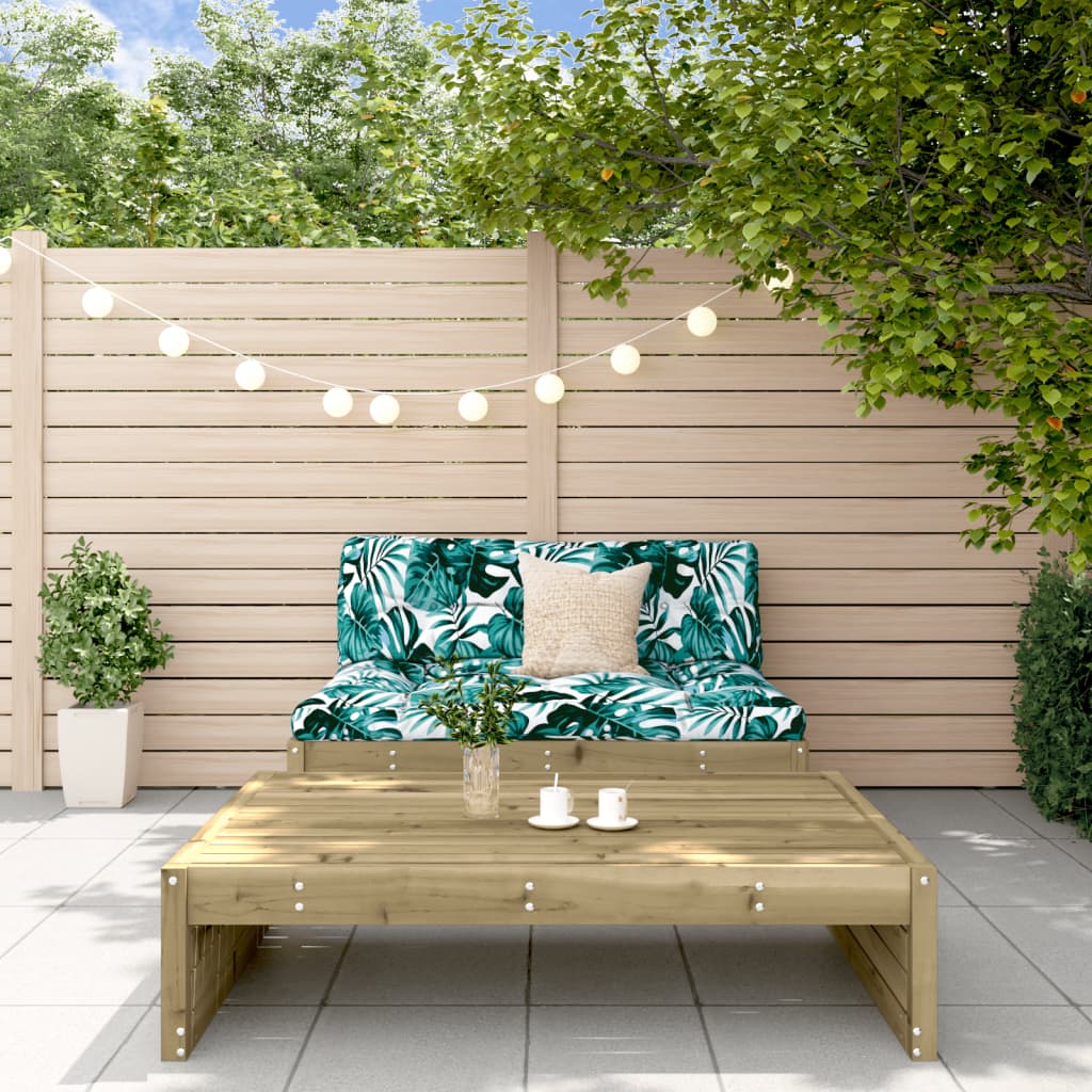 2-tlg. Garten-Lounge-Set mit Kissen Imprägniertes Kiefernholz 2-tlg. Garten-Lounge-Set mit Kissen Imprägniertes Kiefernholz