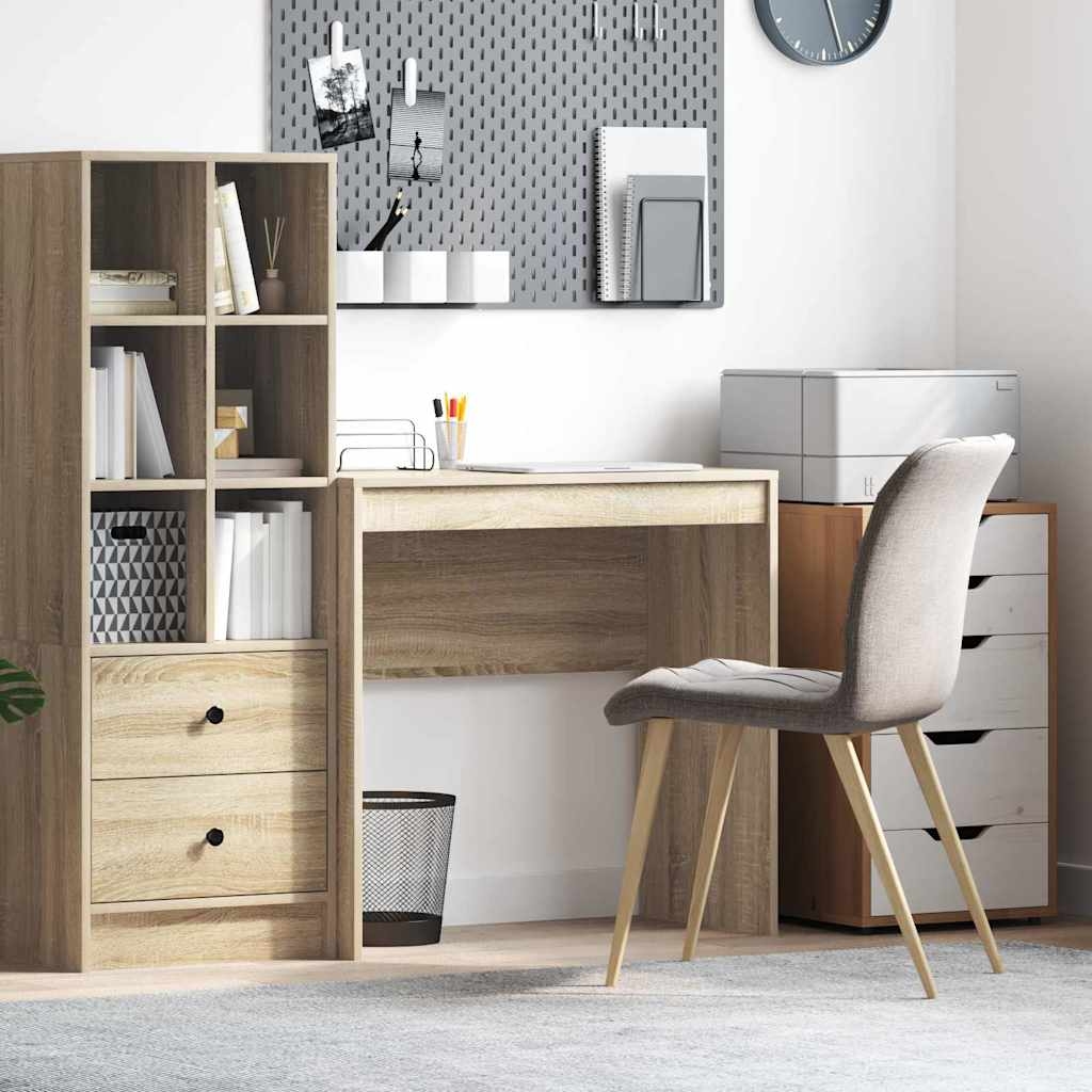 Schreibtisch Sonoma Eiche Spanplatte 80 x 40 x 76 cm Langlebig