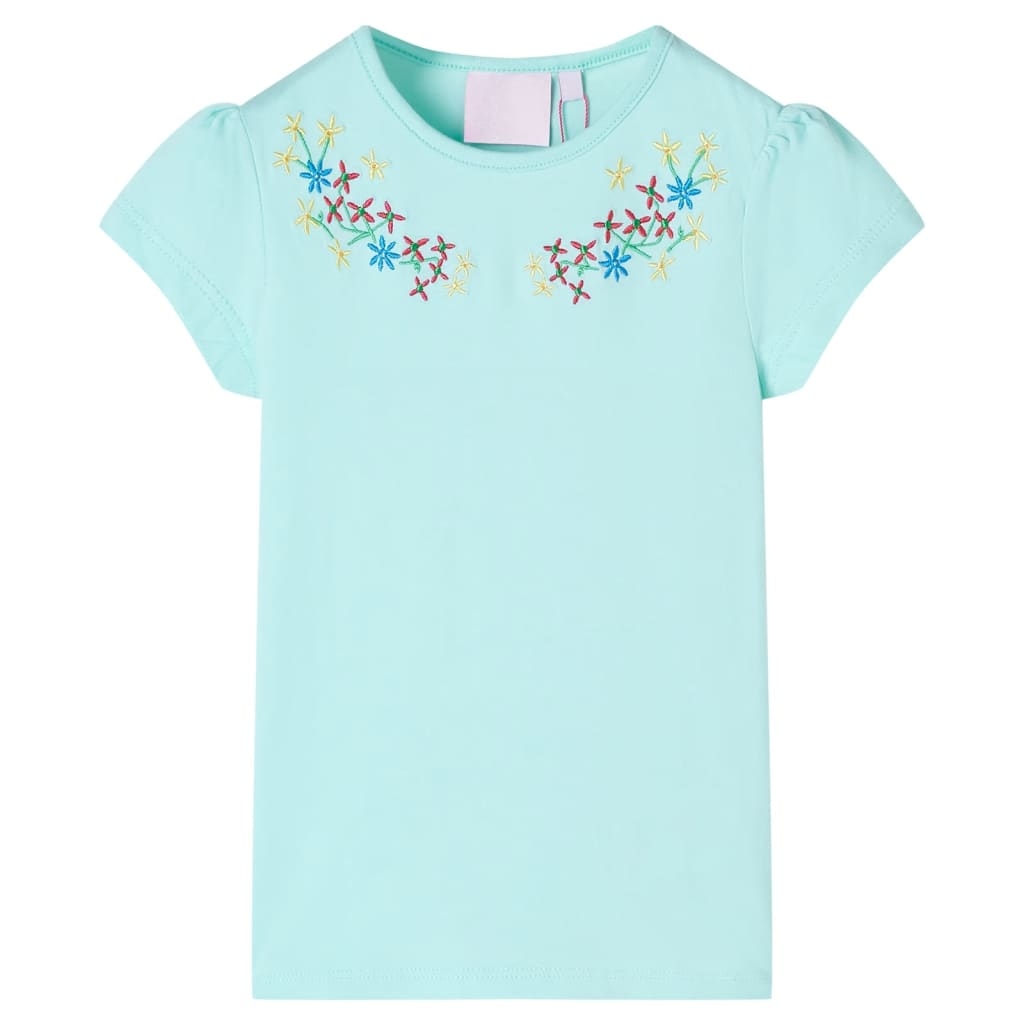 Kinder-T-Shirt Hellblau 116 Kinder-T-Shirt Hellblau 116