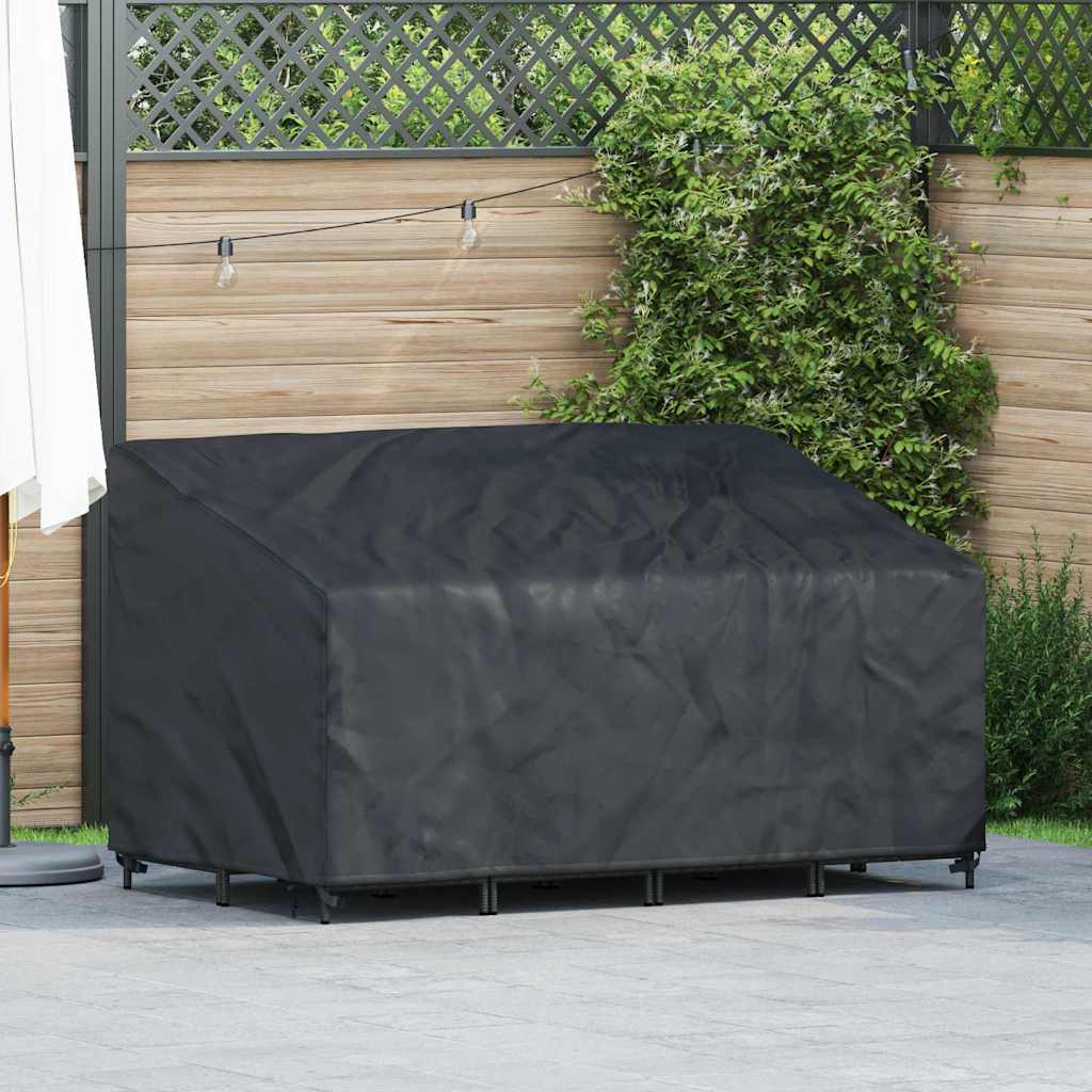 Abdeckung für Gartenbank 160 x 100 x 61 / 89 cm 600D-Gewebe
