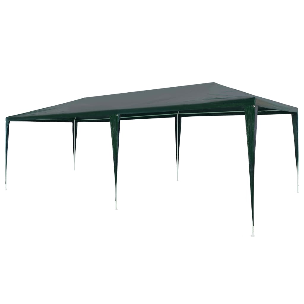 Partyzelt 3x6 m PE Grün