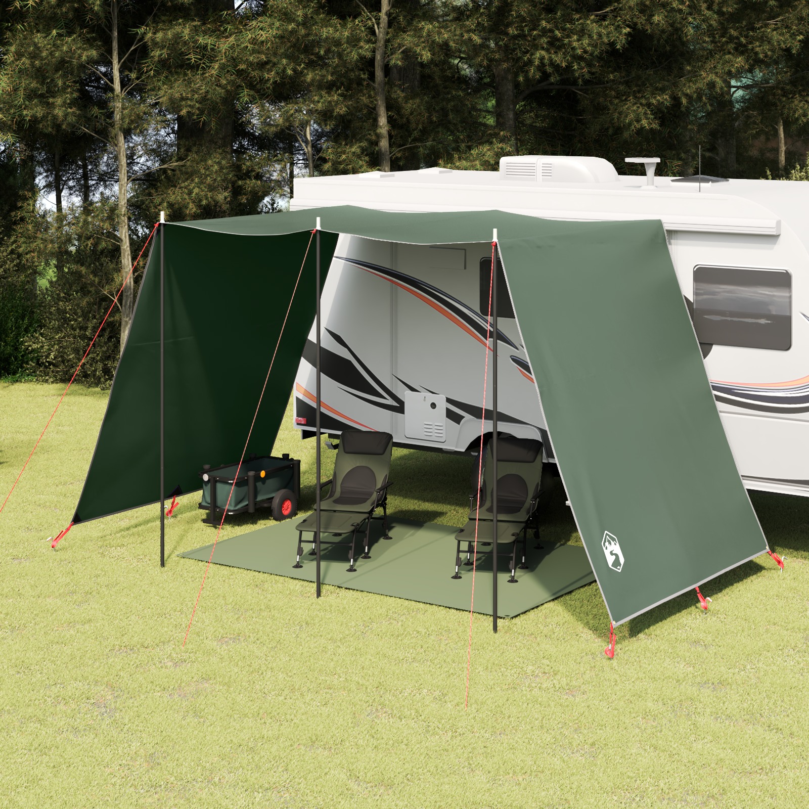 Wasserfester Tarp 302 x 240 x 240 cm