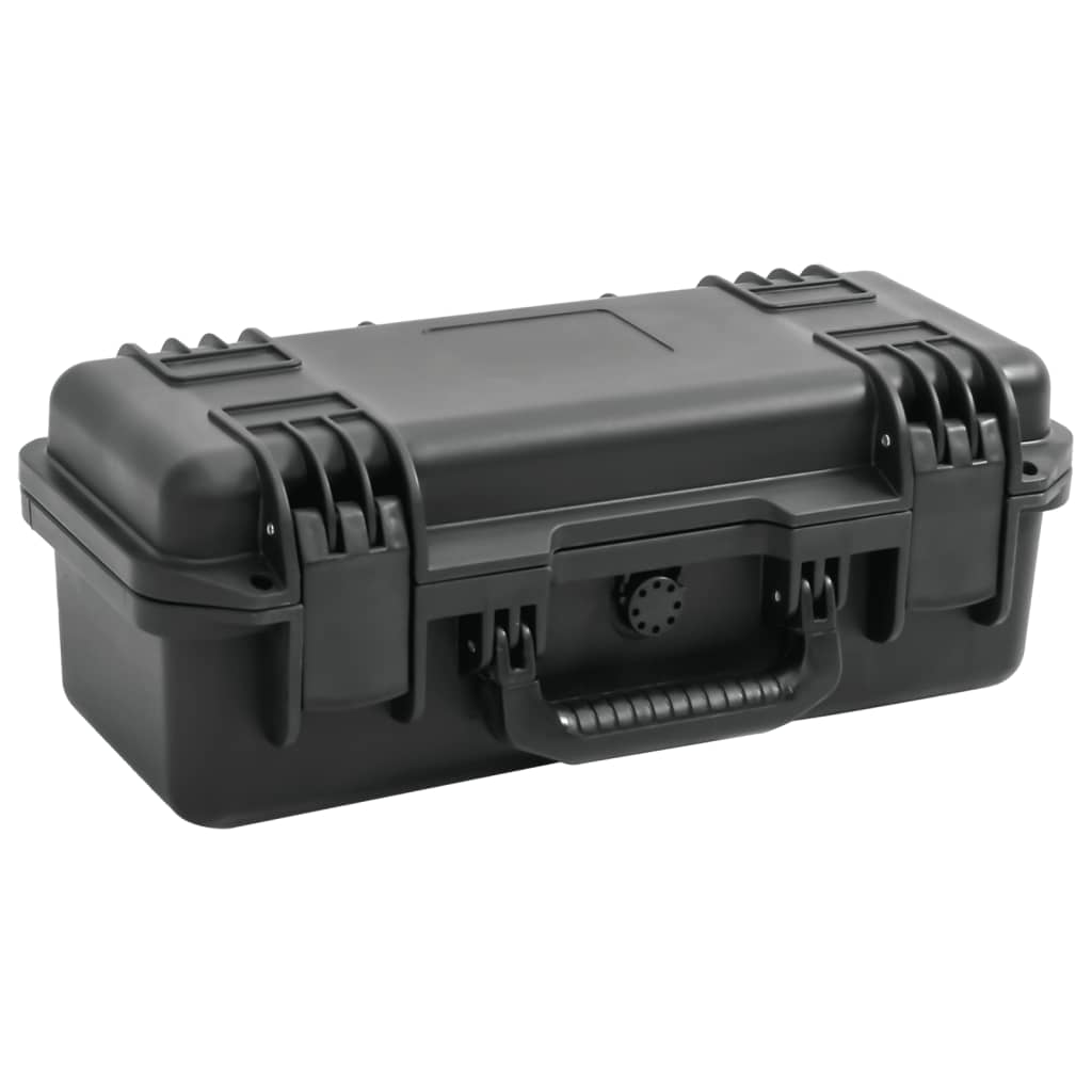 Koffer für Flugreise Tragbar Schwarz 46,5x21,5x17,5 cm PP Koffer für Flugreise Tragbar Schwarz 46,5x21,5x17,5 cm PP