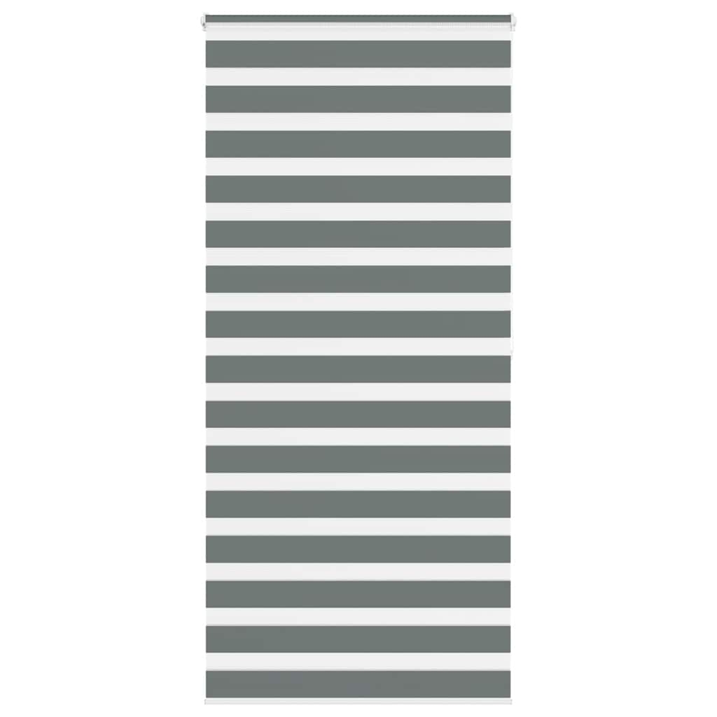 Zebrarollo Dunkelgrau 100x200 cm Stoffbreite 95,9 cm Polyester