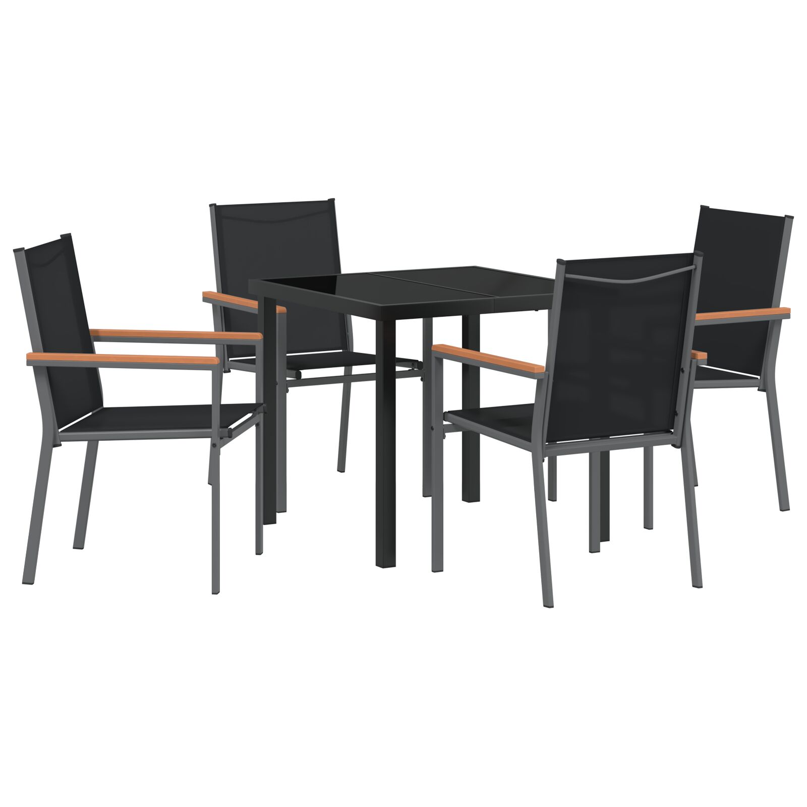 Set aus 3 Schwarz Set aus 3 Schwarz