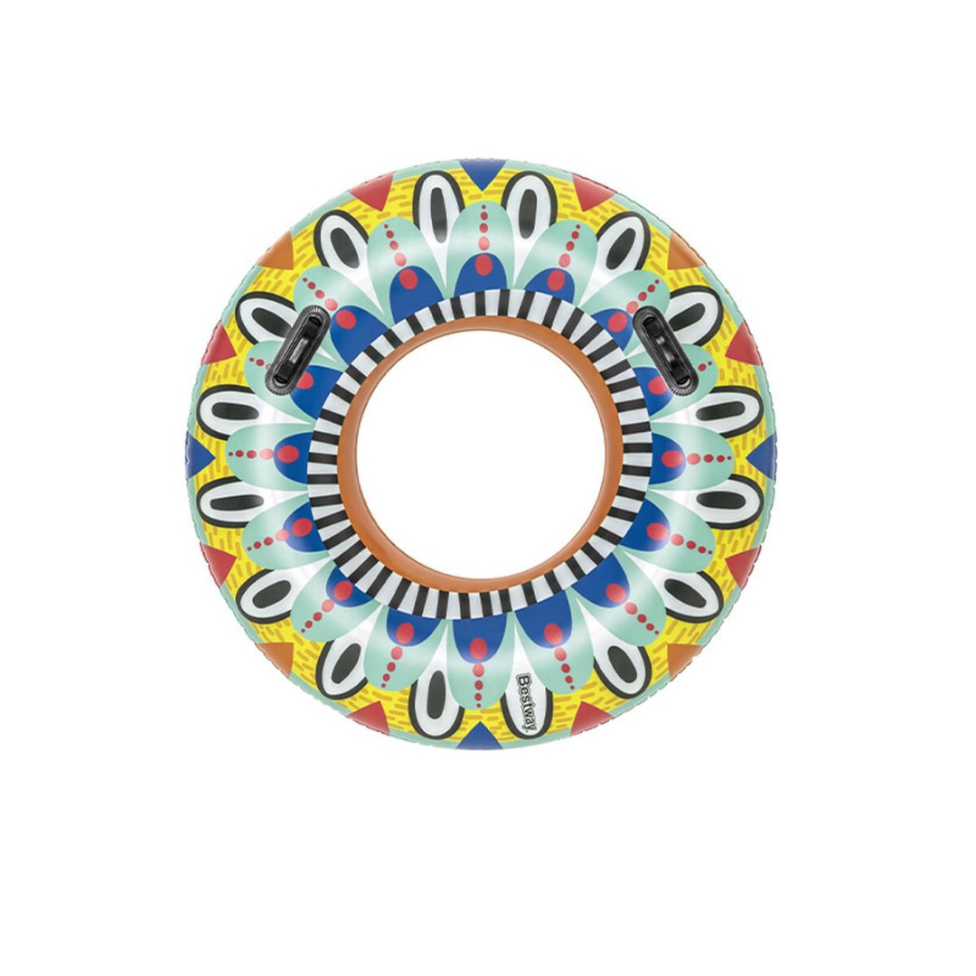 Bestway Aufblasbarer Schwimmer mit Griffen Aztec D107 cm +12 Jahre Strand und Pool 36294 Bestway Aufblasbarer Schwimmer mit Griffen Aztec D107 cm +12 Jahre Strand und Pool 36294