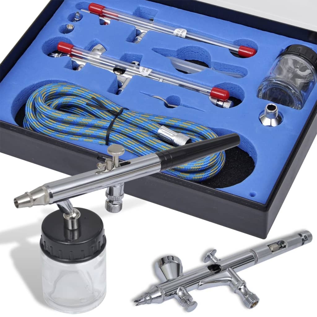 Airbrush-Set mit 2 Pistolen