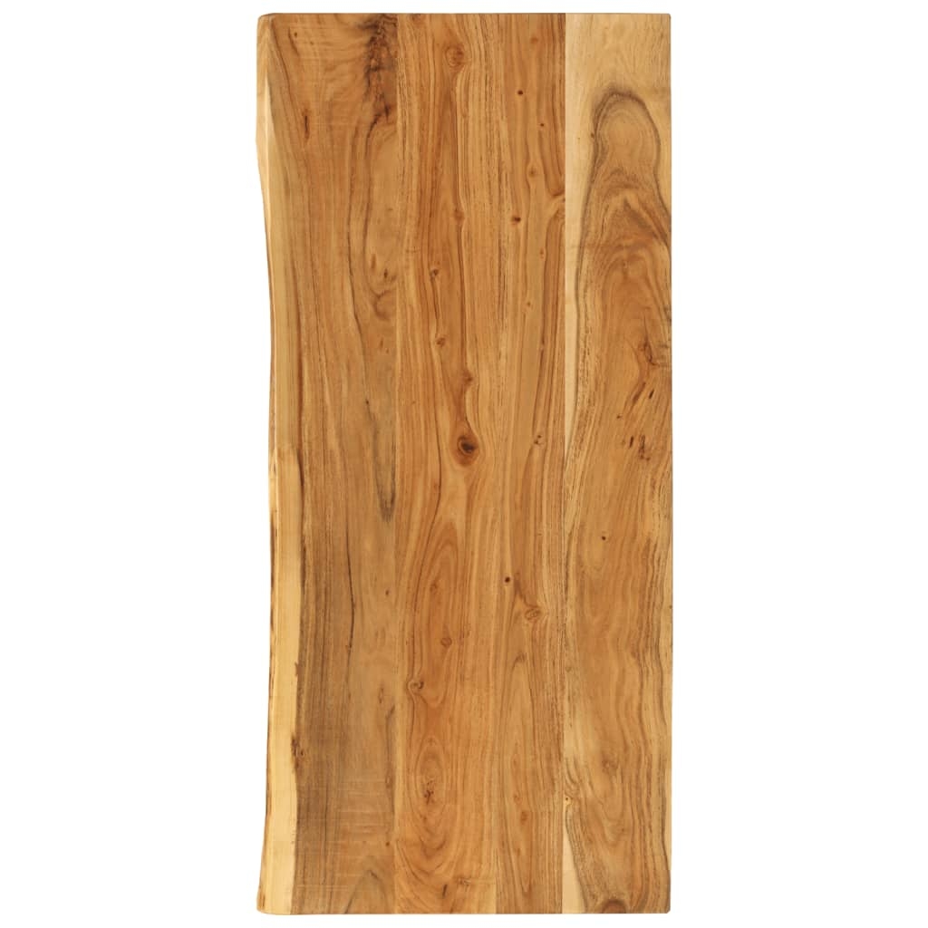 Badezimmer-Waschtischplatte Massivholz Akazie 114x52x2,5 cm Badezimmer-Waschtischplatte Massivholz Akazie 114x52x2,5 cm