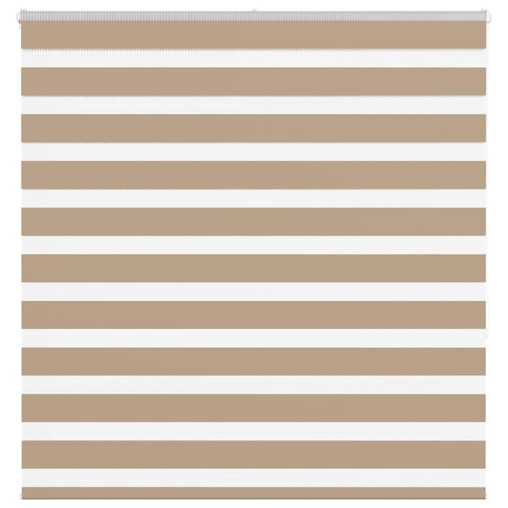 Zebrarollo Sandbraun 140x150 cm Stoffbreite 135,9 cm Polyester