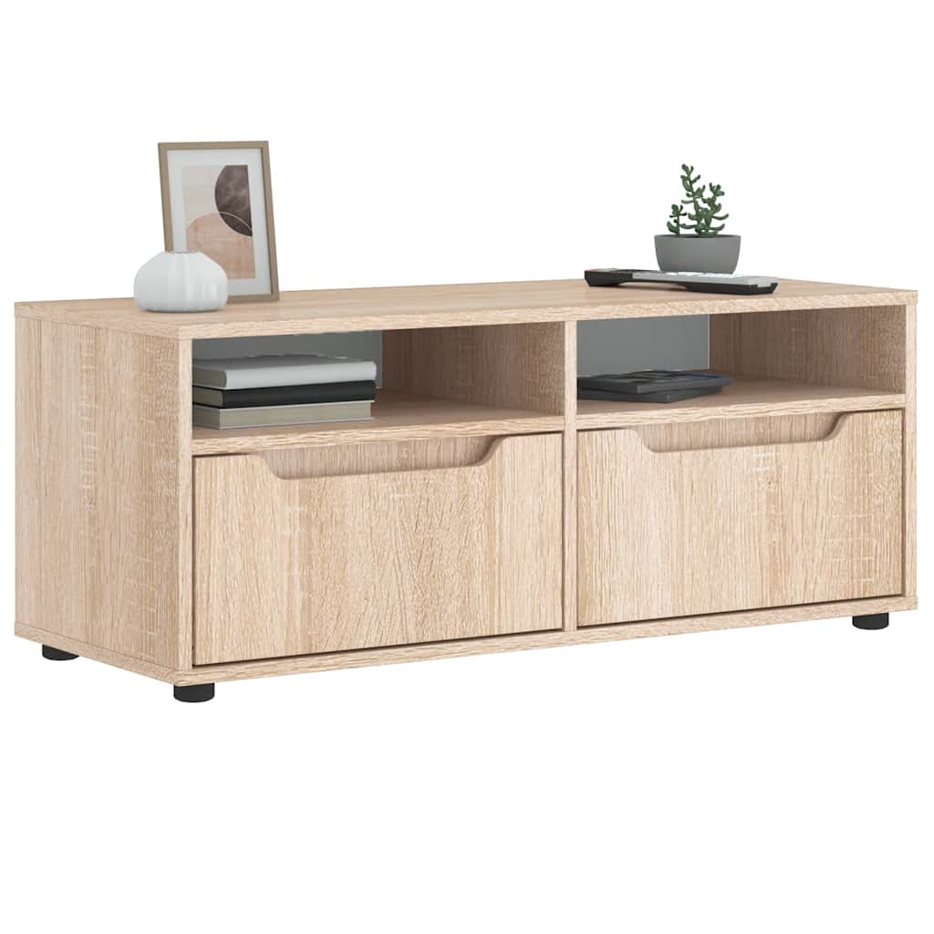 TV-Schrank VISNES Sonoma-Eiche 100x40x38 cm Holzwerkstoff