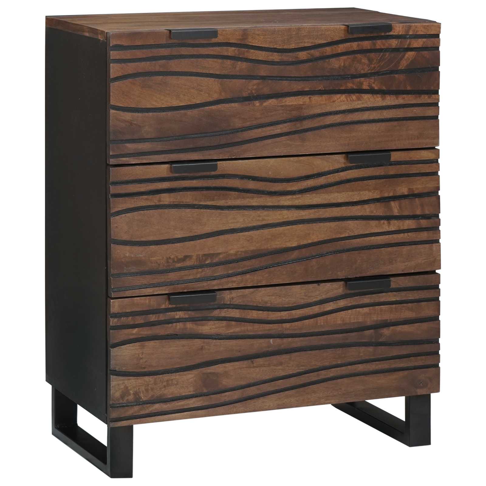 Sideboard 60x33,5x75 cm Massivholz Mango