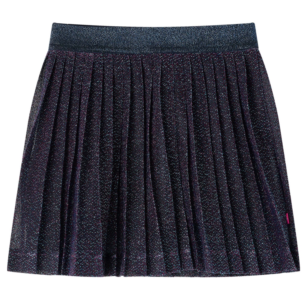 Kinderrock mit Glitzer Marineblau 104 Kinderrock mit Glitzer Marineblau 104
