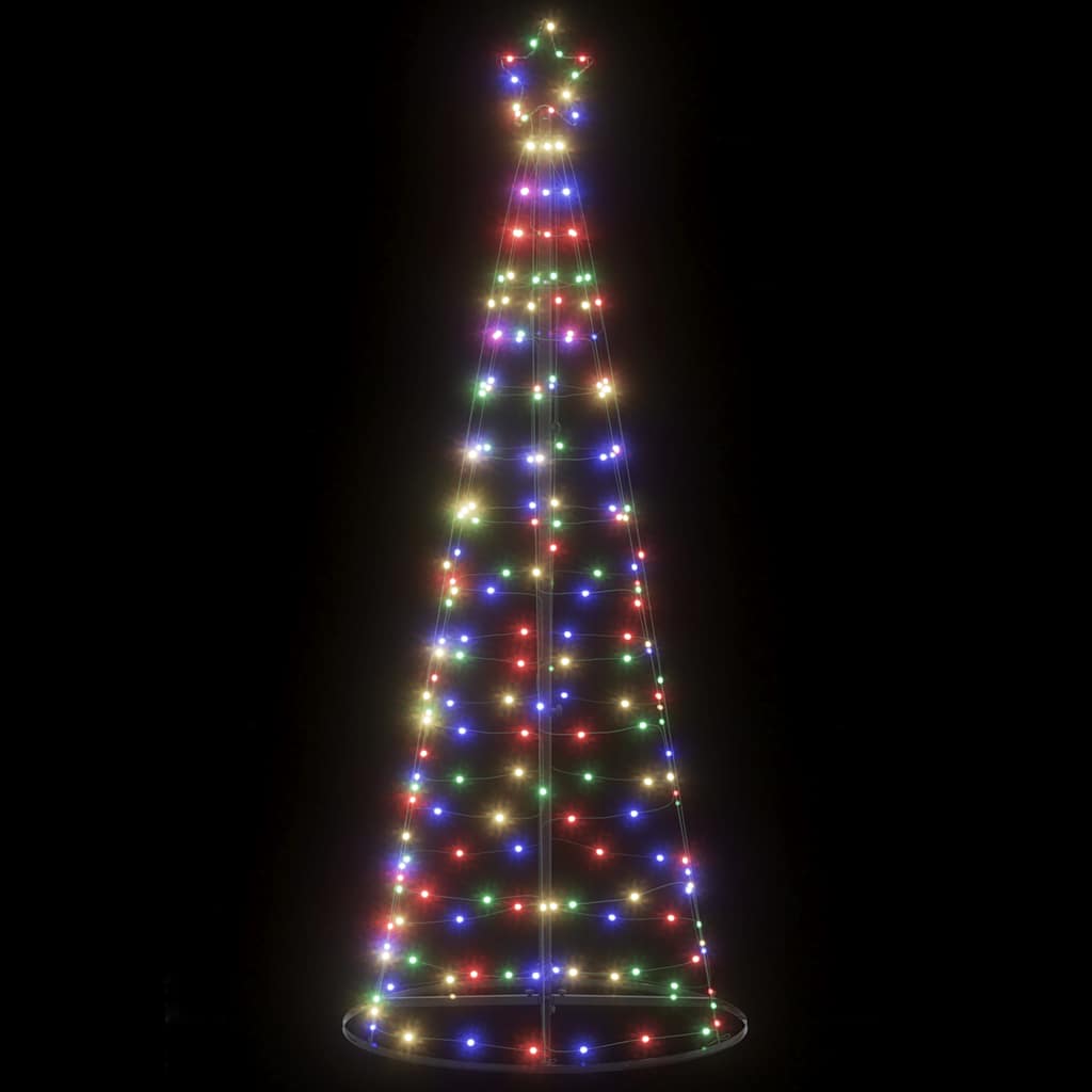 LED Weihnachtsbaum 200 LEDs Mehrfarbig 182 cm