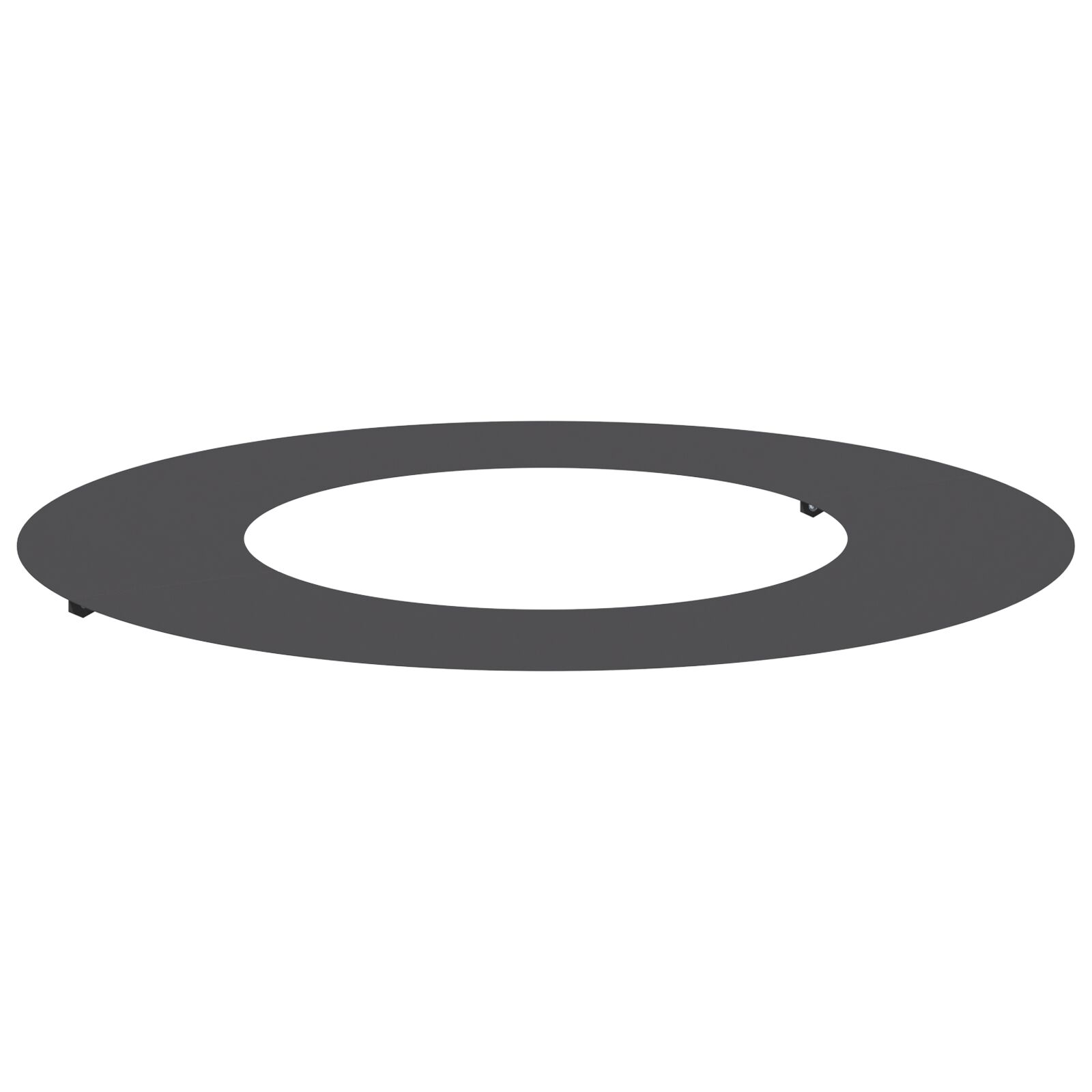Metall-Pflanzring Schwarz Metall 70 cm Durchmesser