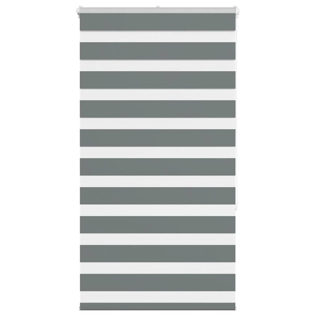 Zebrarollo Dunkelgrau 90x150 cm Stoffbreite 85,9 cm Polyester