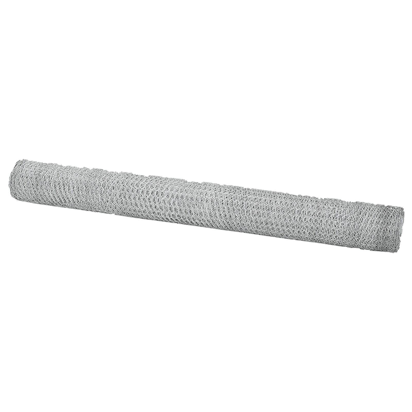 Sechseckzaun 1.6x25 m verzinkter Stahl