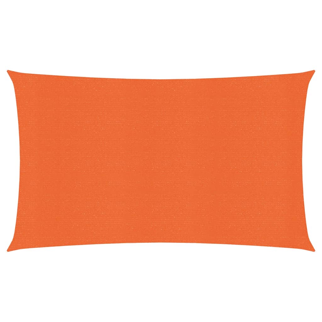 Sonnensegel 160 g/m² Rechteckig Orange 3x6 m HDPE
