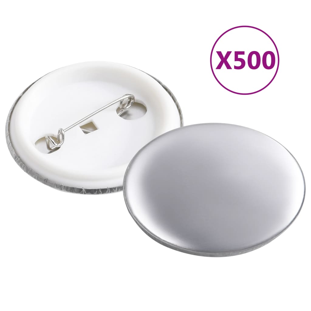 Button-Teile 500 Sets 37 mm