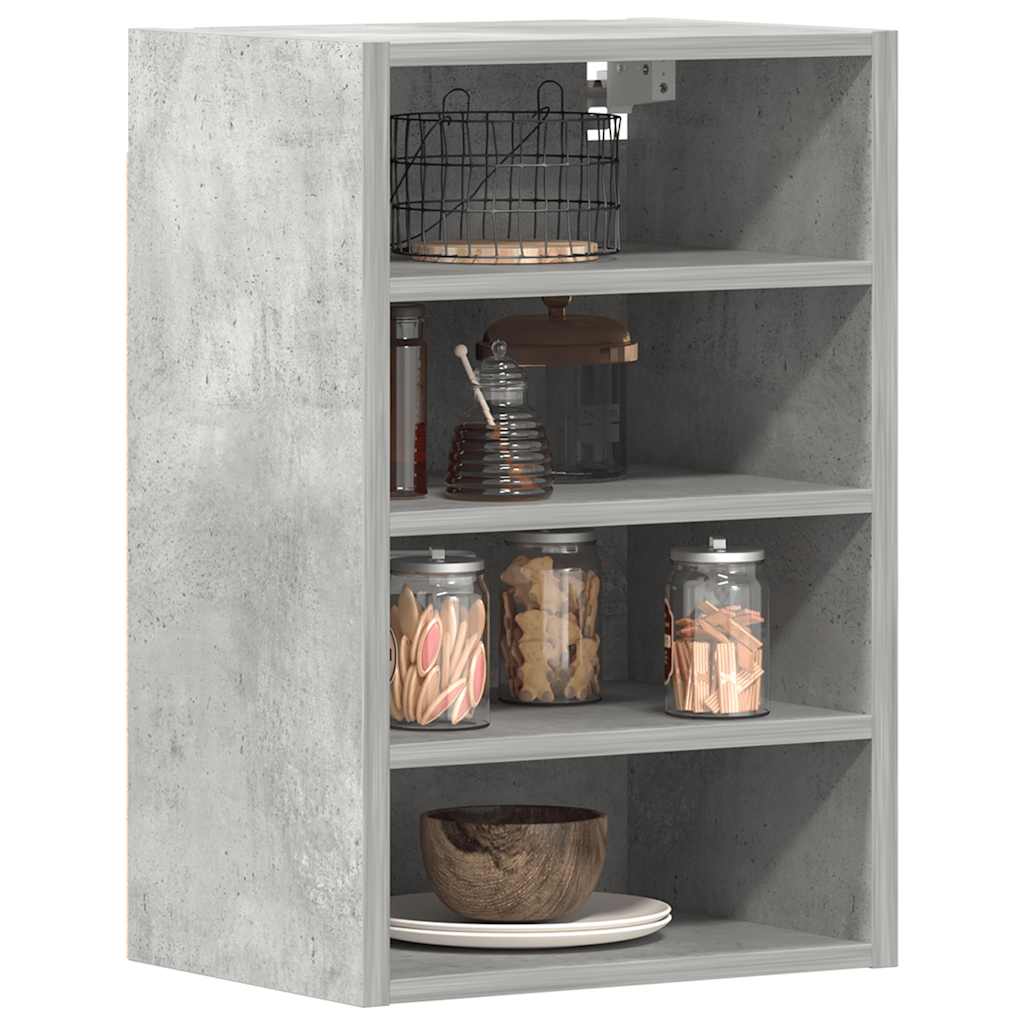 Hängeschrank Betongrau 40x29,5x60 cm Holzwerkstoff