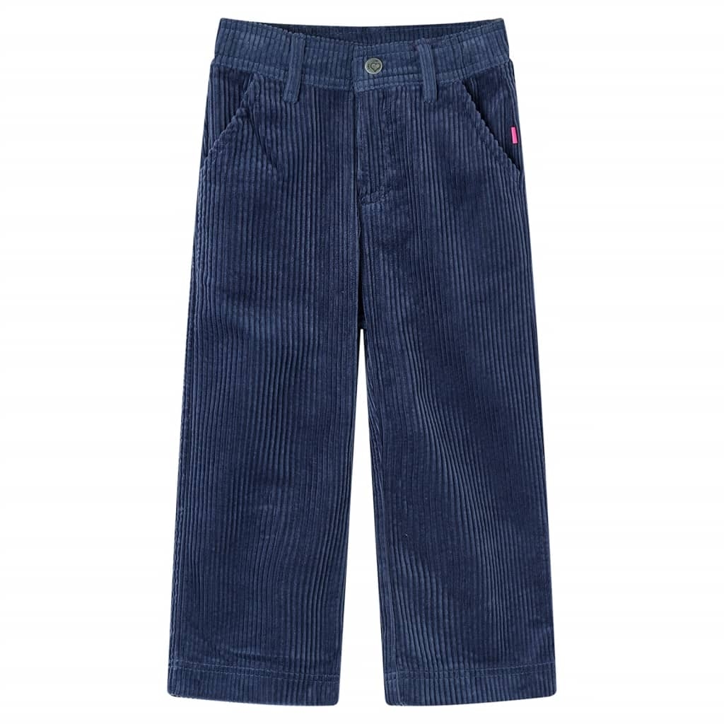 Kinderhose Cord Marineblau 116