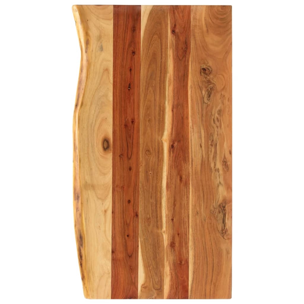 Badezimmer-Waschtischplatte Massivholz Akazie 100x52x3,8 cm Badezimmer-Waschtischplatte Massivholz Akazie 100x52x3,8 cm