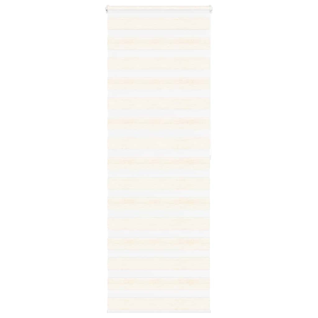 Zebrarollo Marmorbeige 80x200 cm Stoffbreite 75,9 cm Polyester