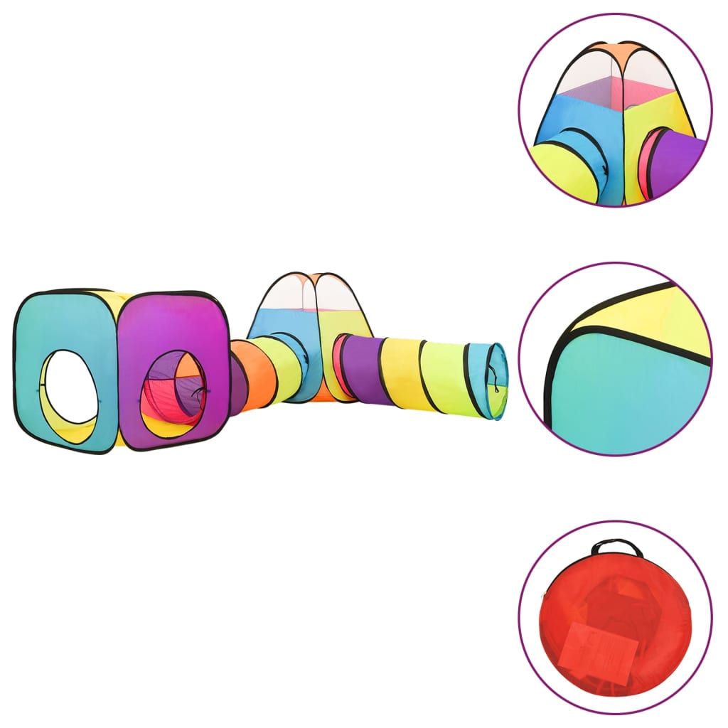 Kinder-Spielzelt Mehrfarbig 190x264x90 cm Kinder-Spielzelt Mehrfarbig 190x264x90 cm