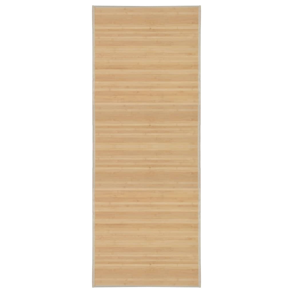Teppich Bambus 80x200 cm Natur