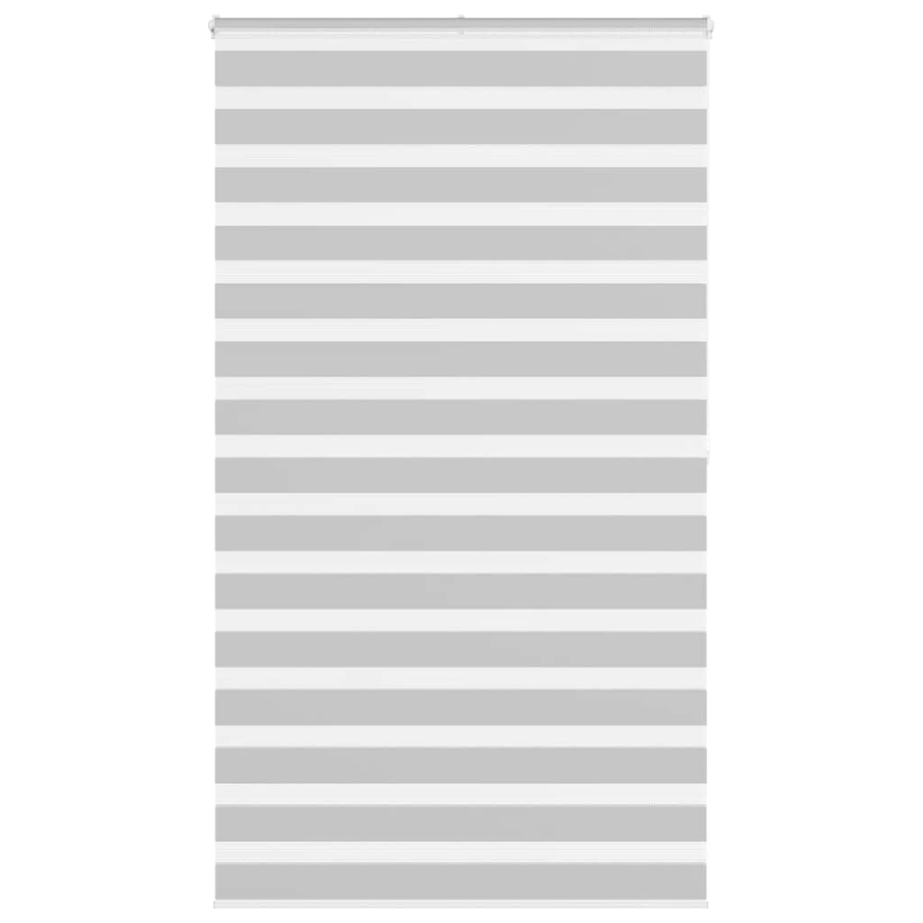 Zebrarollo Hellgrau 125x200 cm Stoffbreite 120,9 cm Polyester