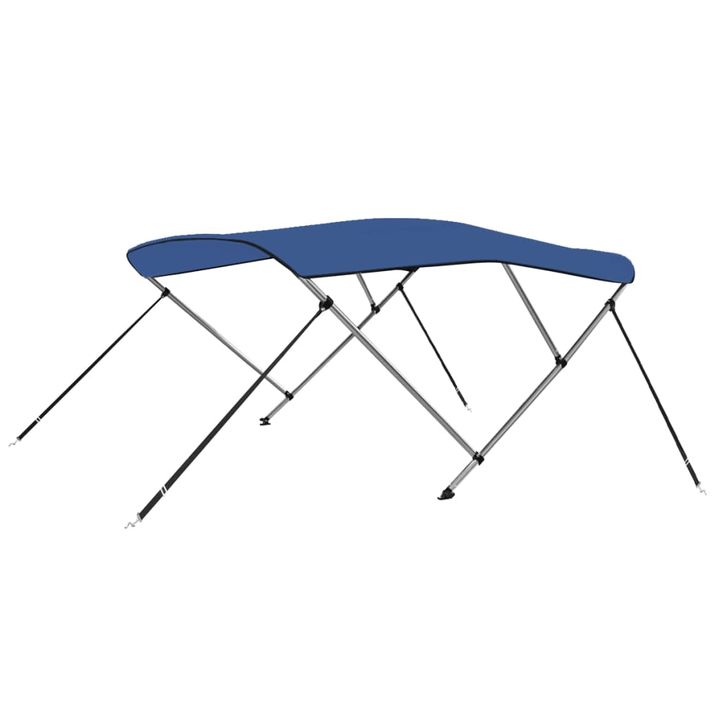 3-Bow Bimini Top Blau 183x196x137 cm 3-Bow Bimini Top Blau 183x196x137 cm