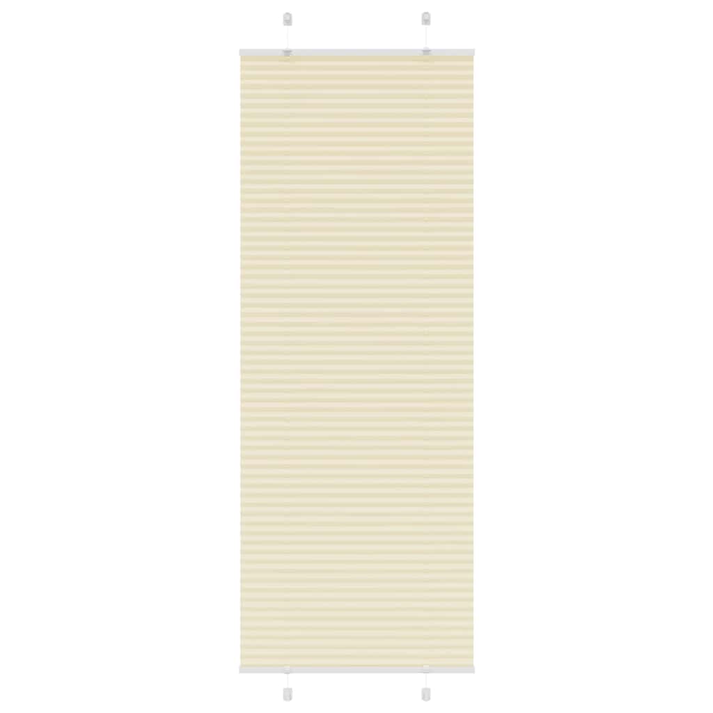 Plissee Creme 70x200 cm Stoffbreite 69,4 cm Polyester