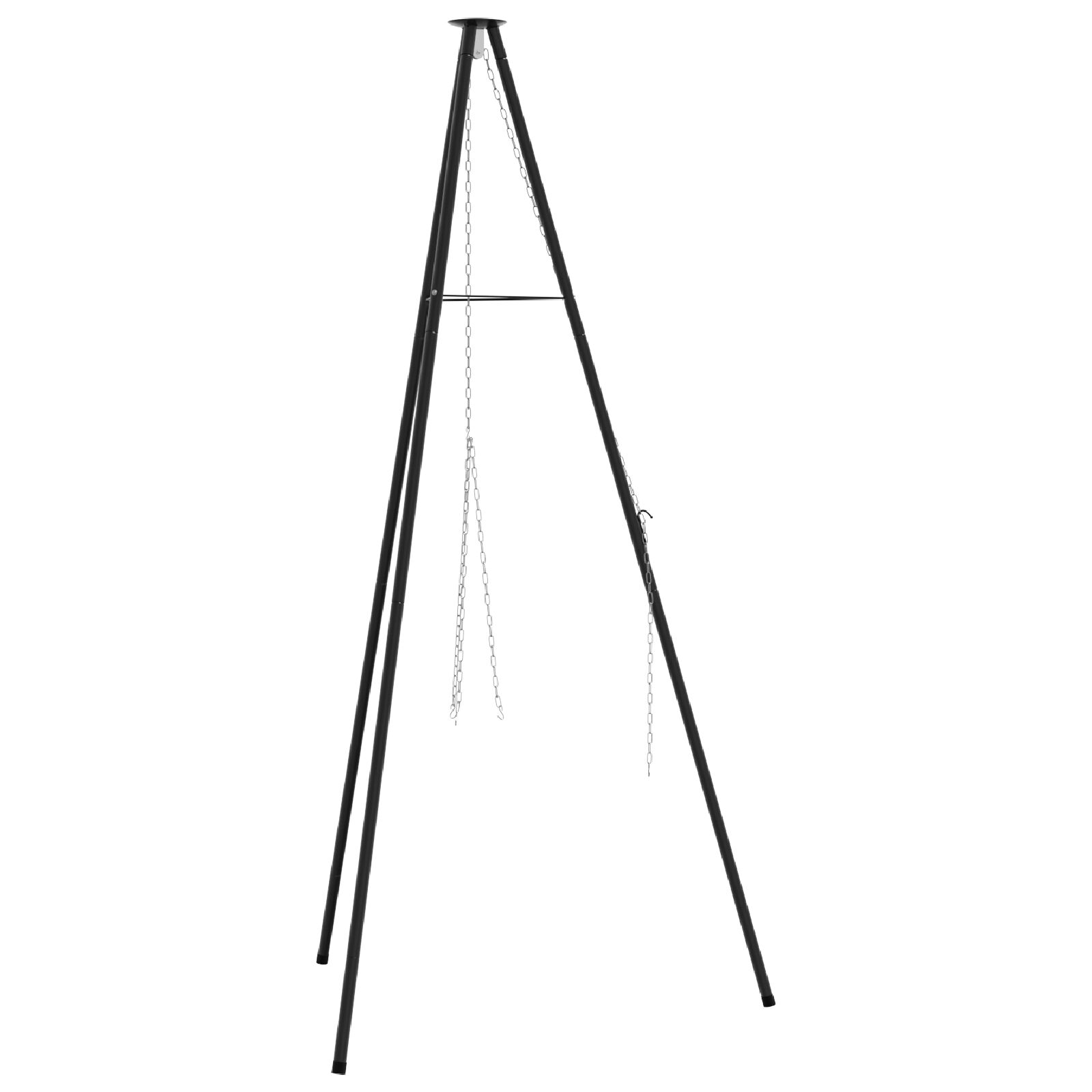 Lagerfeuer Kochtripod 150 cm Höhe Stahl