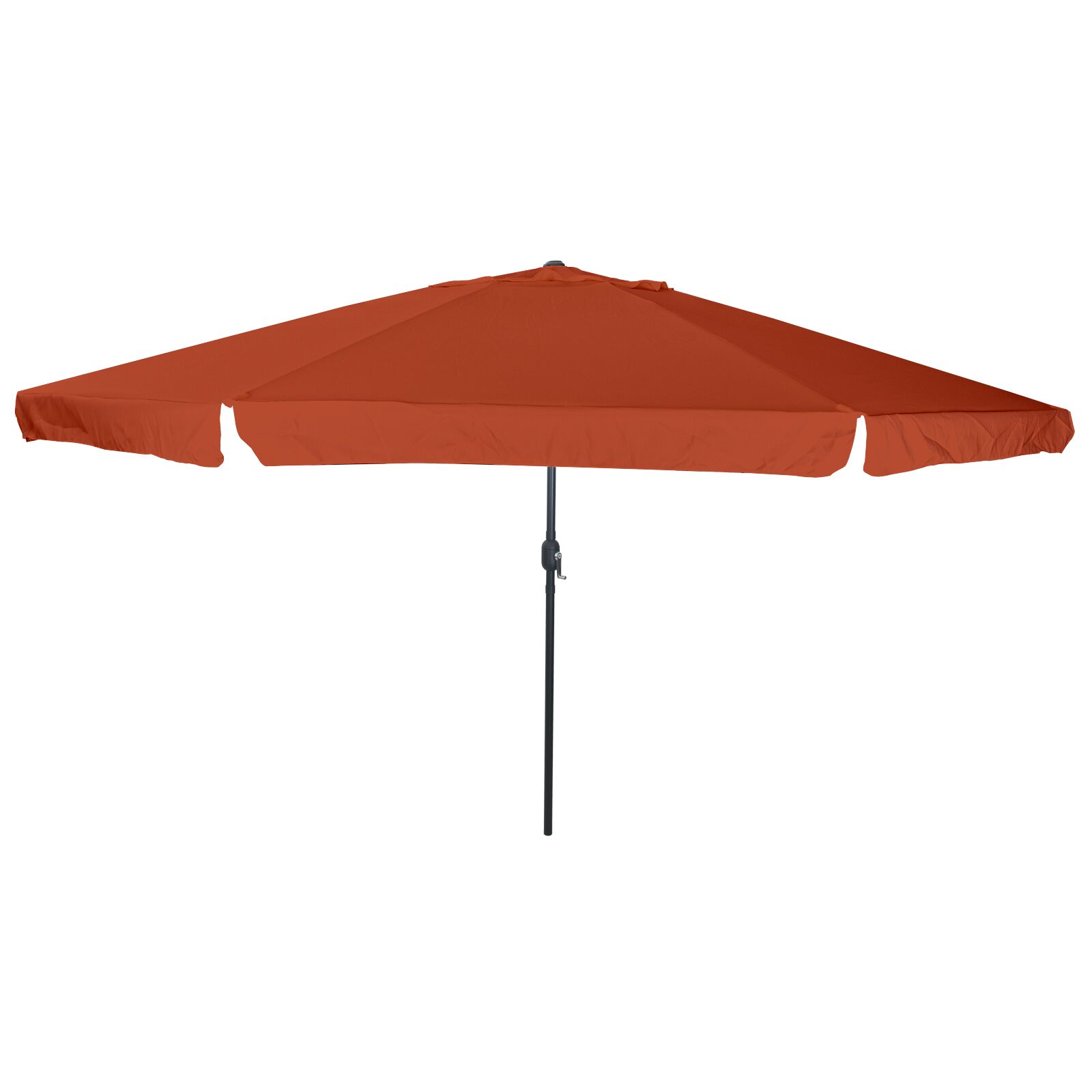 Gartenparasole ø395x245 cm Terrakotta