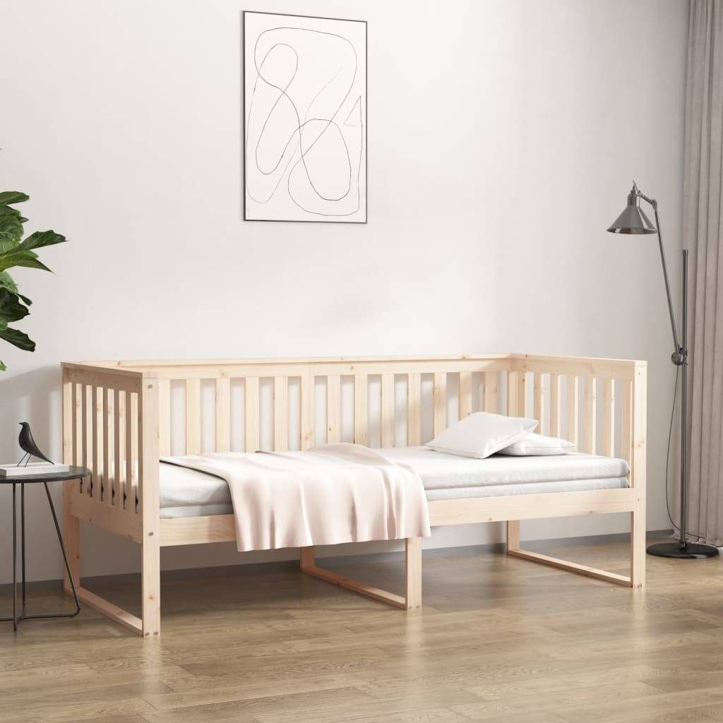 Tagesbett ohne Matratze 90x190 cm Massivholz Kiefer