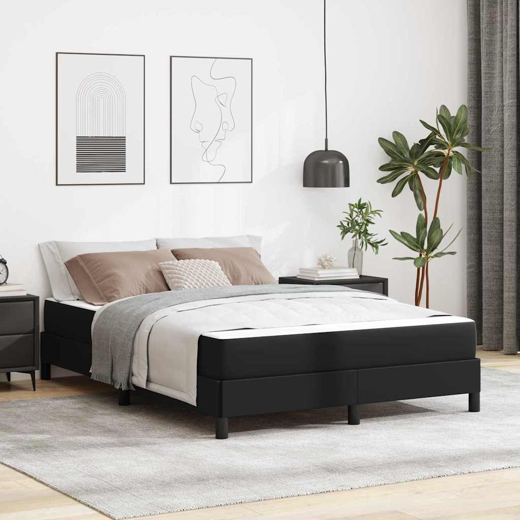 Bett Sonstiges Schwarz 160 x 200 cm Kunstleder