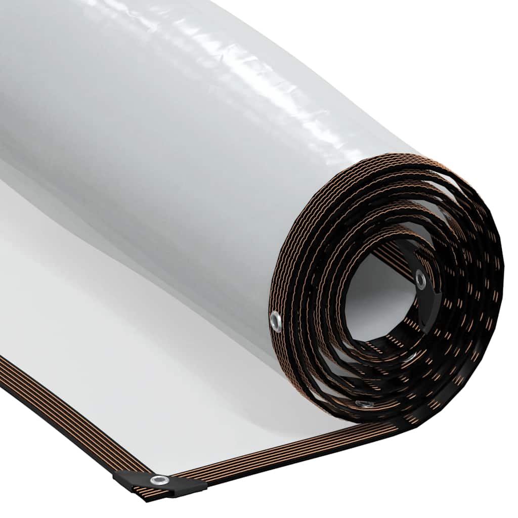 Transparente Plane mit Ösen 3x12 m Polyethylen