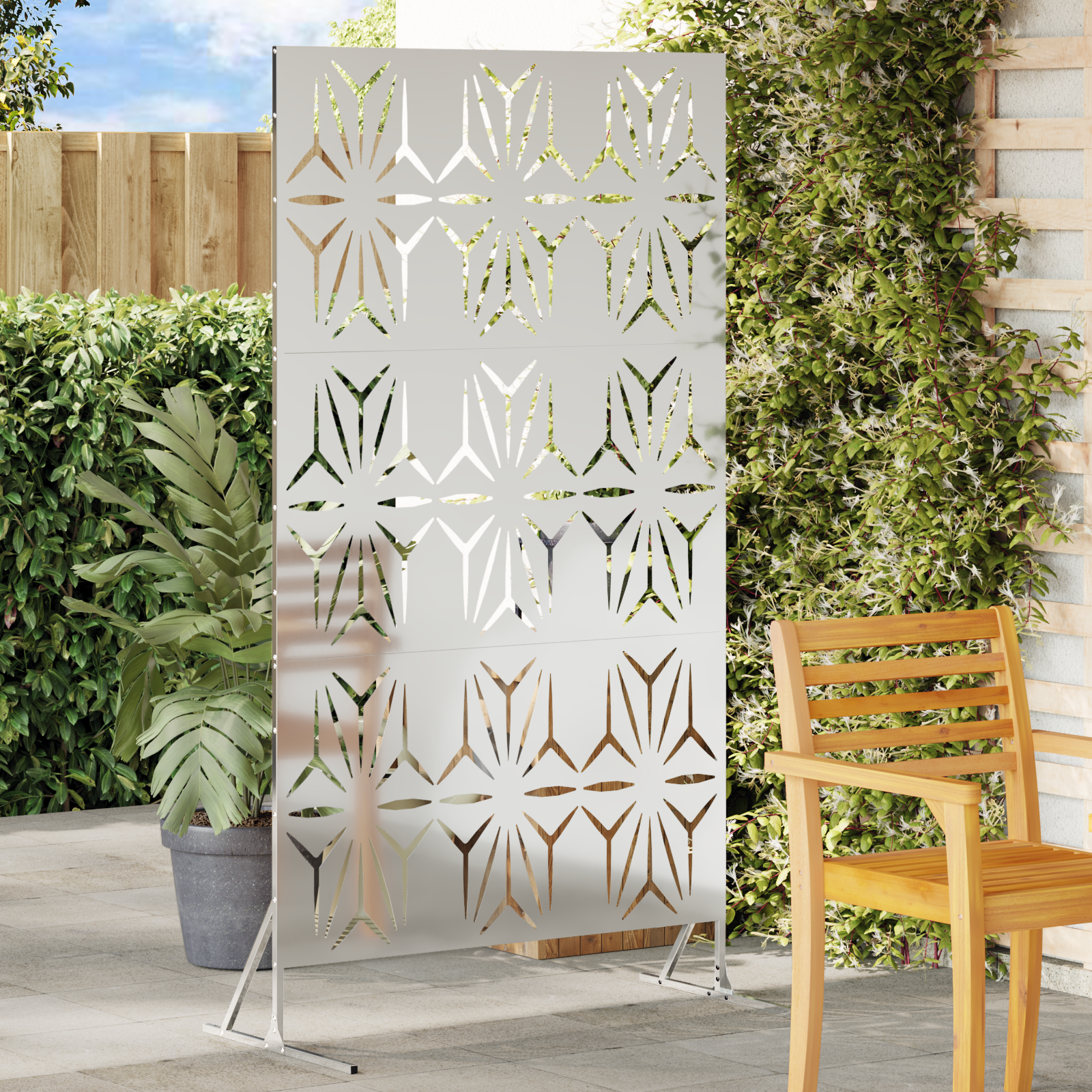 Verzinkter Stahlzaun-Panel Verzinkter Stahl Groß