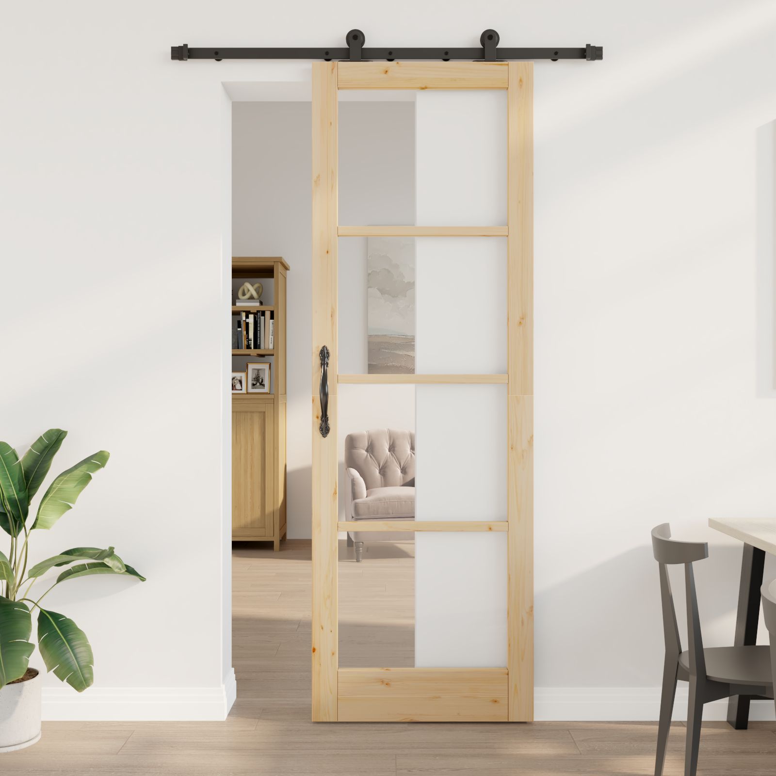 Schiebetür mit Beschlägen "ORKDAL" 78x232 cm