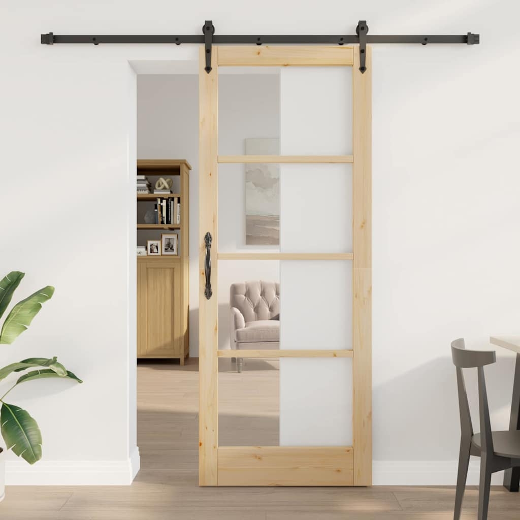 Schiebetür mit Hardware Set 'ORKDAL'83x211 cm