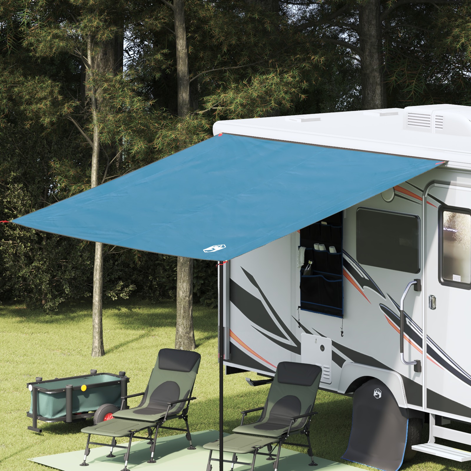 Wasserfester Tarp 350 x 240 cm