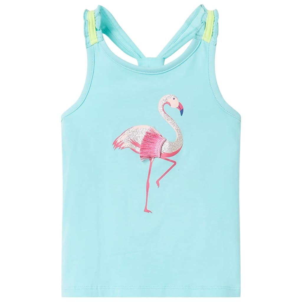 Kinder-Tanktop Helles Minzgrün 128 Kinder-Tanktop Helles Minzgrün 128