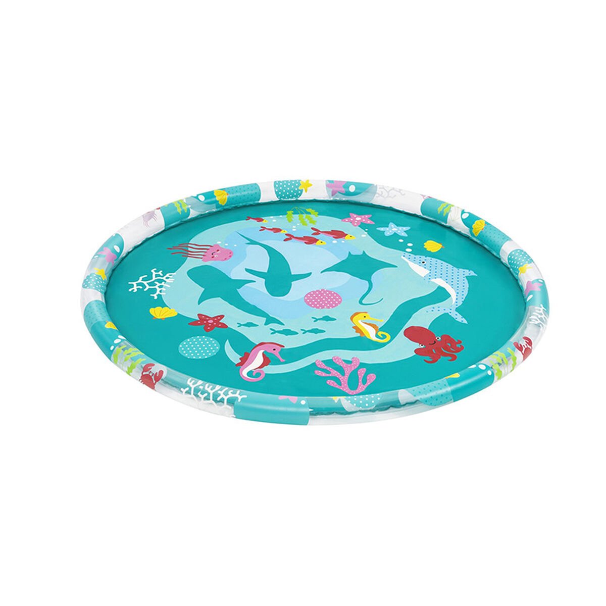 Wassersprinkler-Spielzeug Bestway Kunststoff Marineblau Ø 165 cm Wassersprinkler-Spielzeug Bestway Kunststoff Marineblau Ø 165 cm