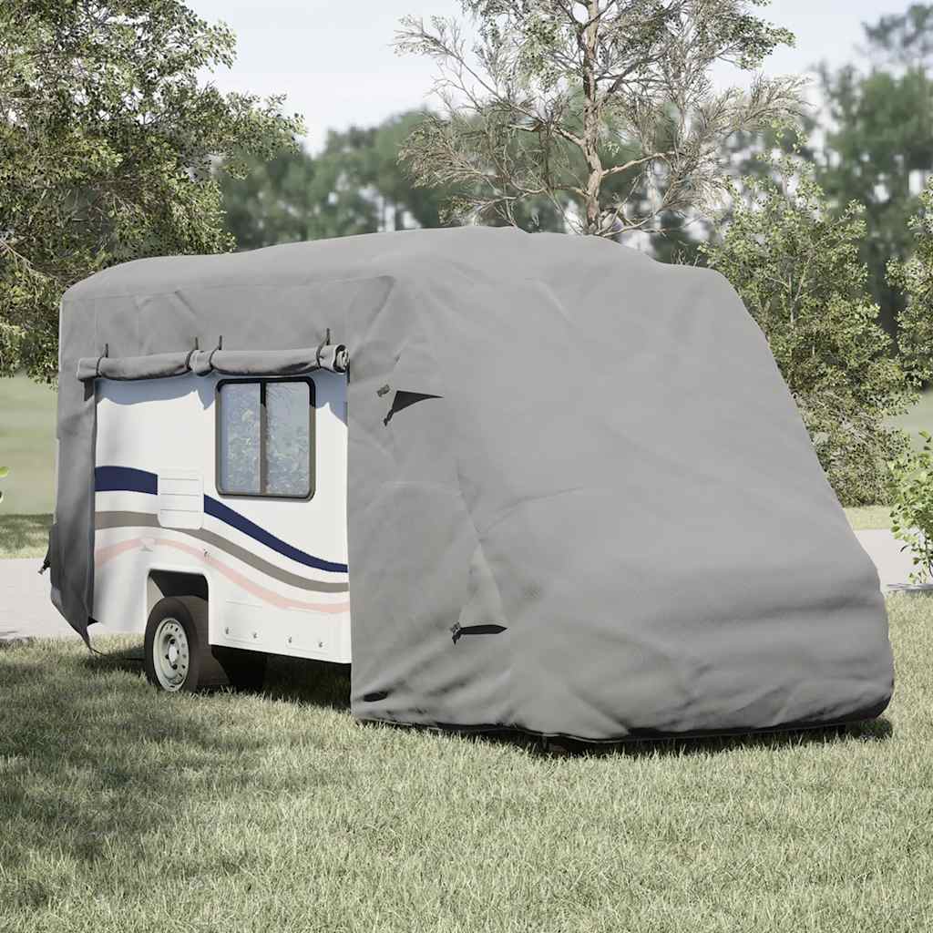 Schutzhülle für Wohnmobil Grau 570x235x275 cm Vliesstoff