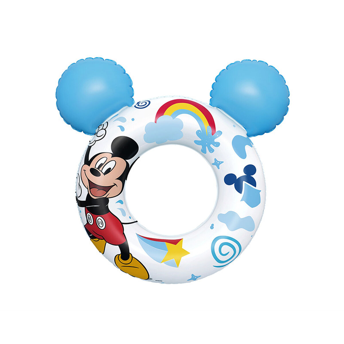 Bestway Schwimmring Disney Mickey Mouse Mit Ohren 74x76 cm +3 bis 6 Jahre Pool und Strand 09109 Bestway Schwimmring Disney Mickey Mouse Mit Ohren 74x76 cm +3 bis 6 Jahre Pool und Strand 09109