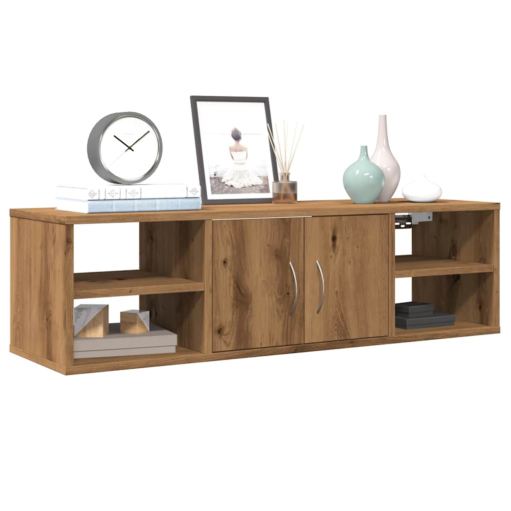 Wandschrank Artisan-Eiche 102x30x29 cm Holzwerkstoff