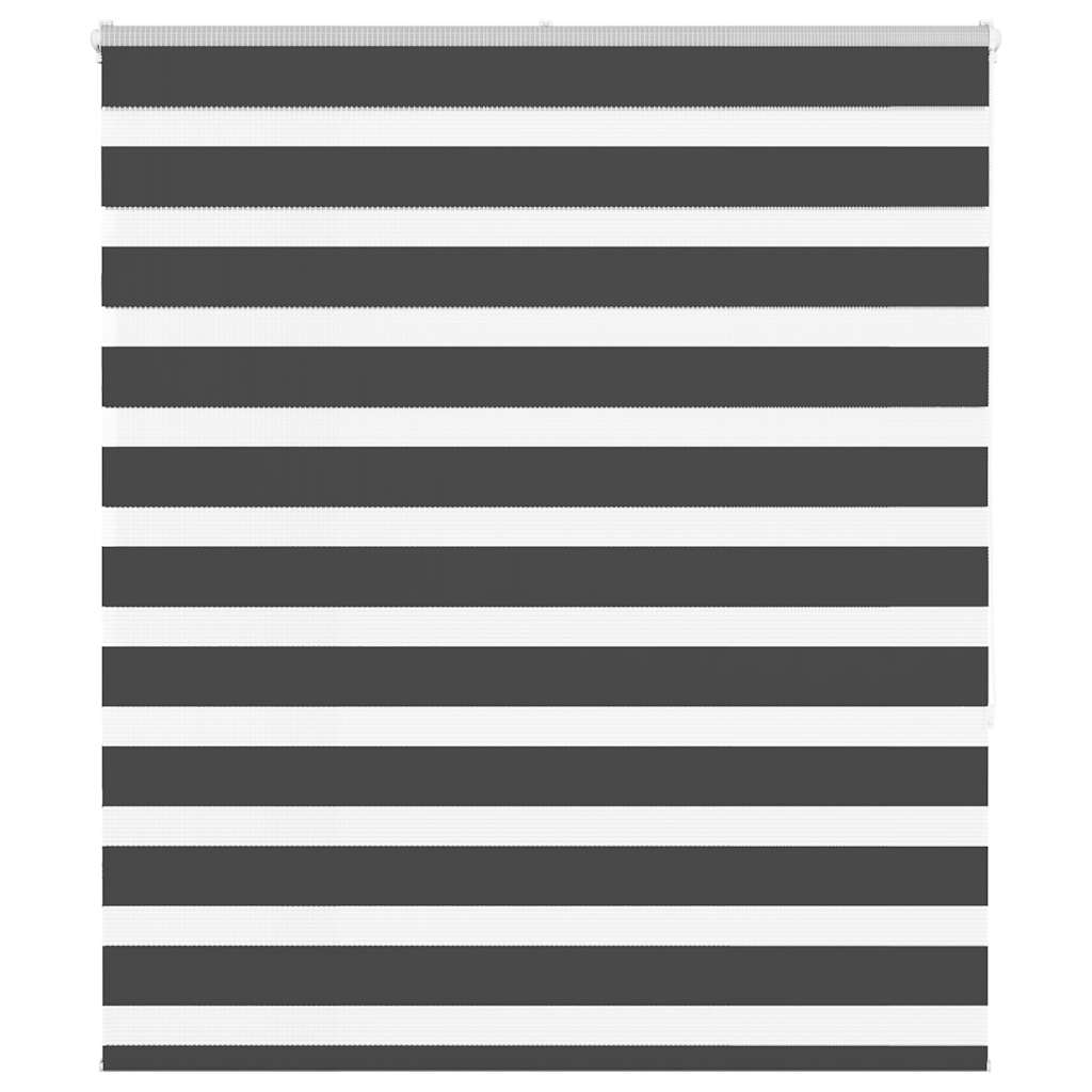 Zebrarollo Schwarz 120x150 cm Stoffbreite 115,9 cm Polyester